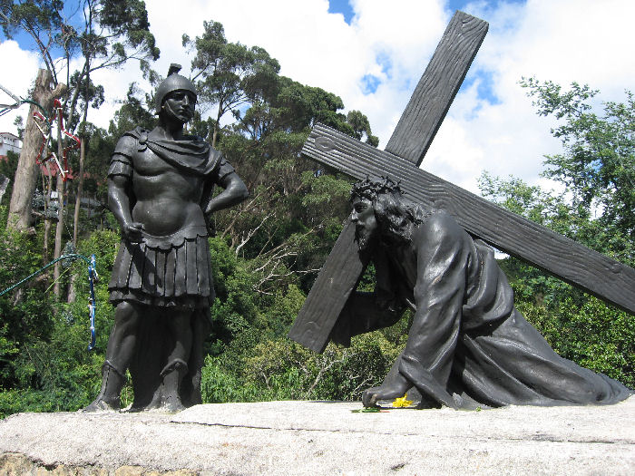 Leidensweg Christi dargestellt in Bogota